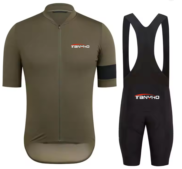 brand new outdoor Sport Short Sleeve Men Bike Cycling Jersey Shirt GEL Bib Shorts Set ty016