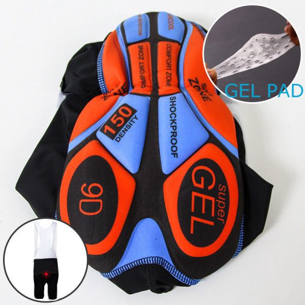 brand new outdoor Sport Short Sleeve Men Bike Cycling Jersey Shirt GEL  Shorts Set ty030 - Image 5