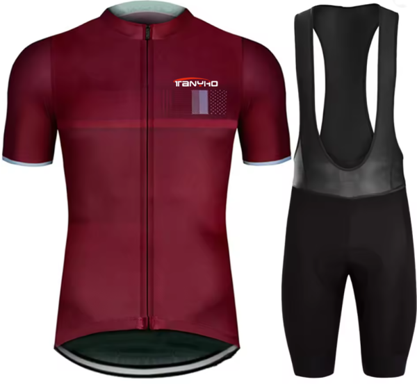 brand new outdoor Sport Short Sleeve Men Bike Cycling Jersey Shirt GEL Bib Shorts Set ty022
