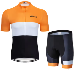 brand new outdoor Sport Short Sleeve Men Bike Cycling Jersey Shirt GEL Shorts Set ty028