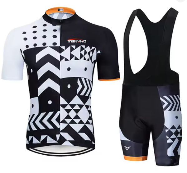 brand new outdoor Sport Short Sleeve Men Bike Cycling Jersey Shirt GEL Bib Shorts Set ty029