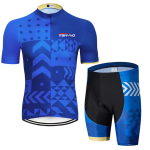 brand new outdoor Sport Short Sleeve Men Bike Cycling Jersey Shirt GEL  Shorts Set ty030
