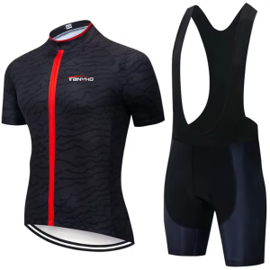 brand new outdoor Sport Short Sleeve Men Bike Cycling Jersey Shirt GEL Bib Shorts Set ty031