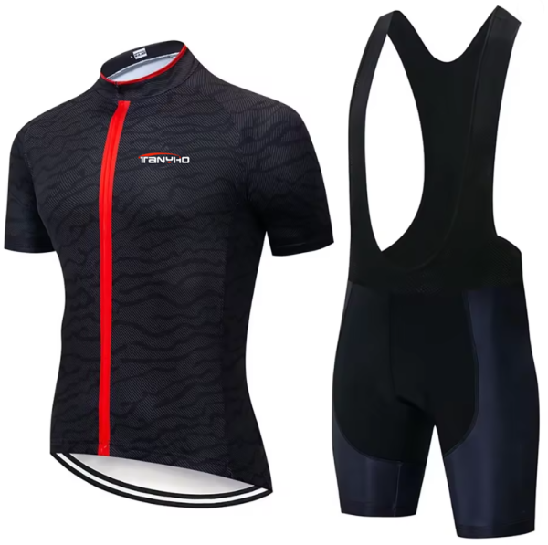 brand new outdoor Sport Short Sleeve Men Bike Cycling Jersey Shirt GEL Bib Shorts Set ty031